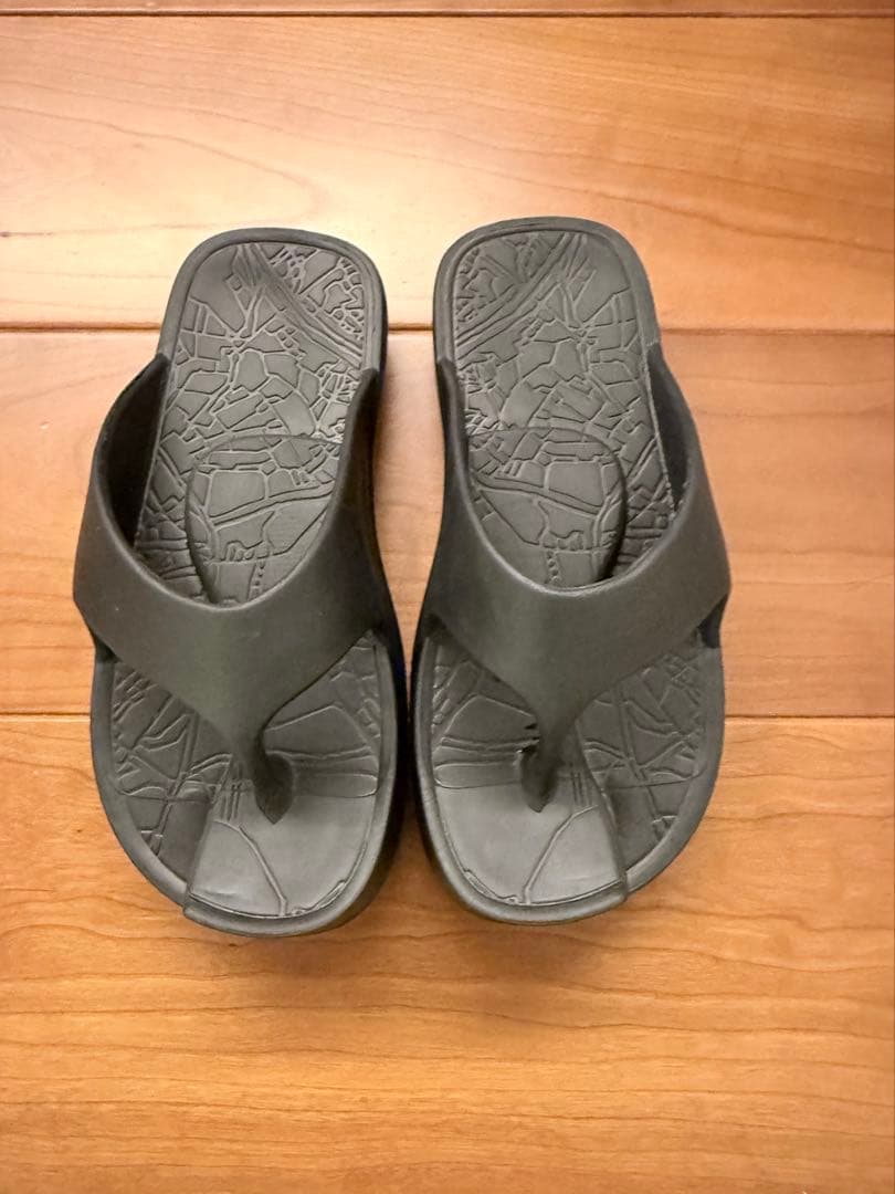 ラクバキ　Racbaki イージーサンダル　ブラック S イージーサンダル ブラック | Racbaki