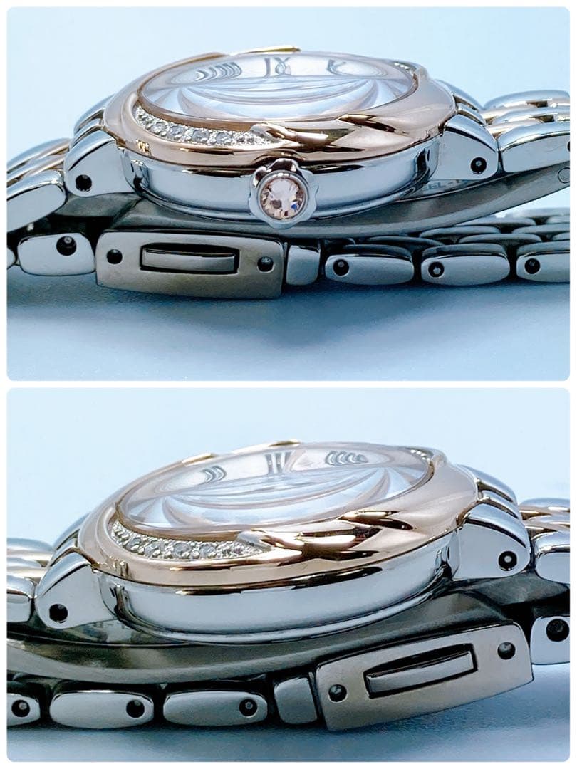 552 セイコー　ルキア　グロウ　4N30-00V0 ダイヤ　コンビ　腕時計