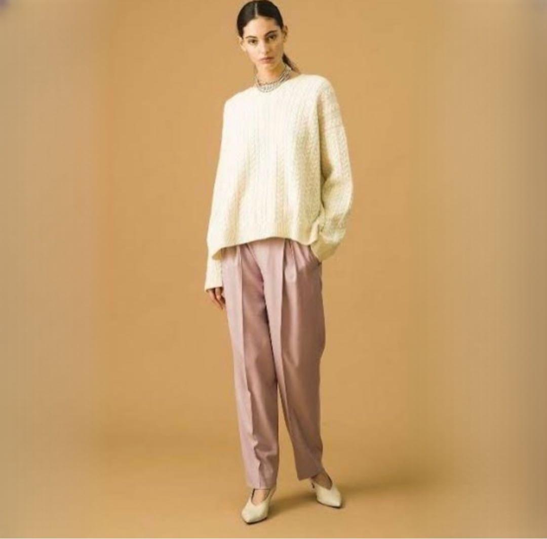 美品　エブール ebure ウール カシミヤ ニット ウールカシミヤブレンド ニットプルオーバー | ebure (Women)/エブール