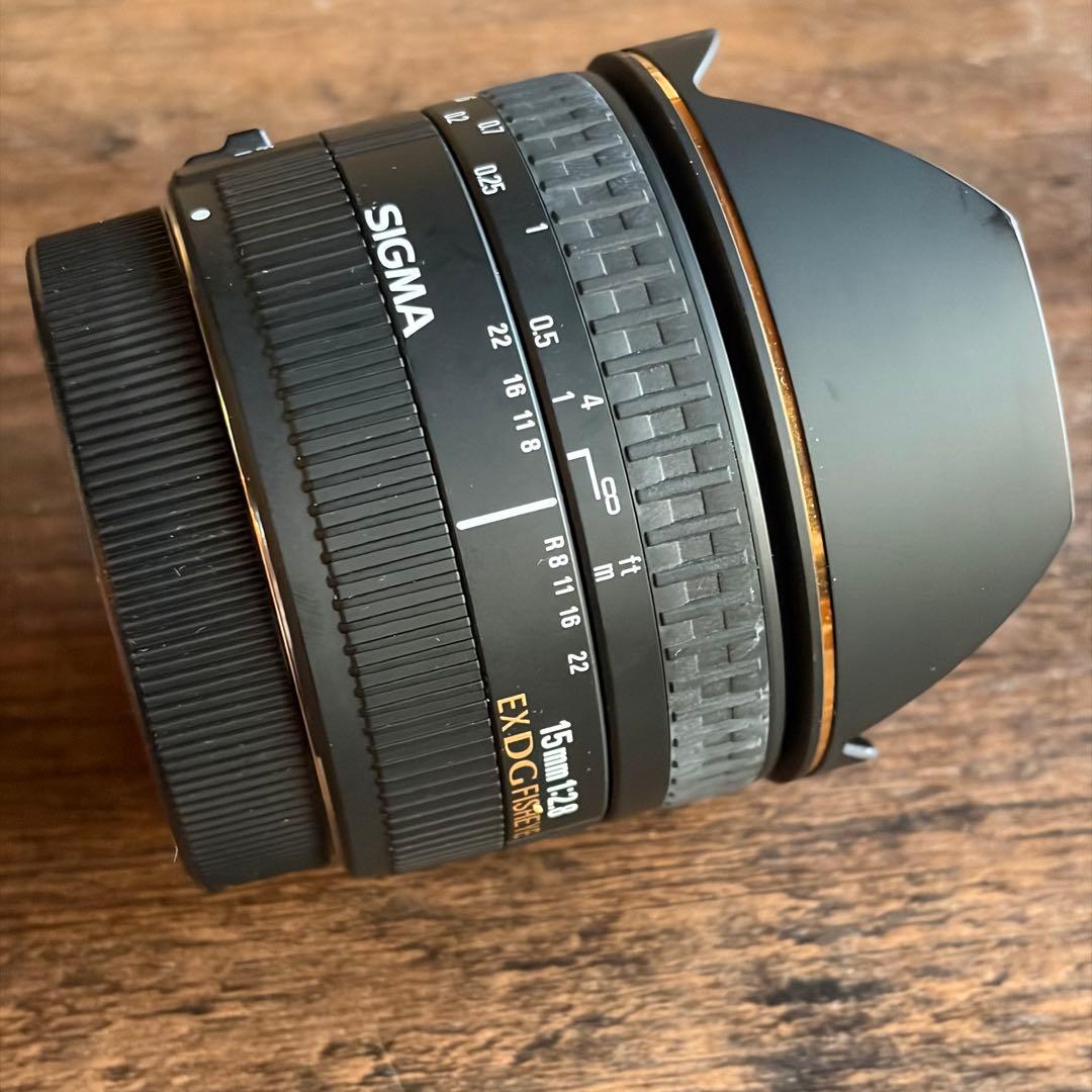 SIGMA 15mm F2.8 EX DG FISHEYE canon用