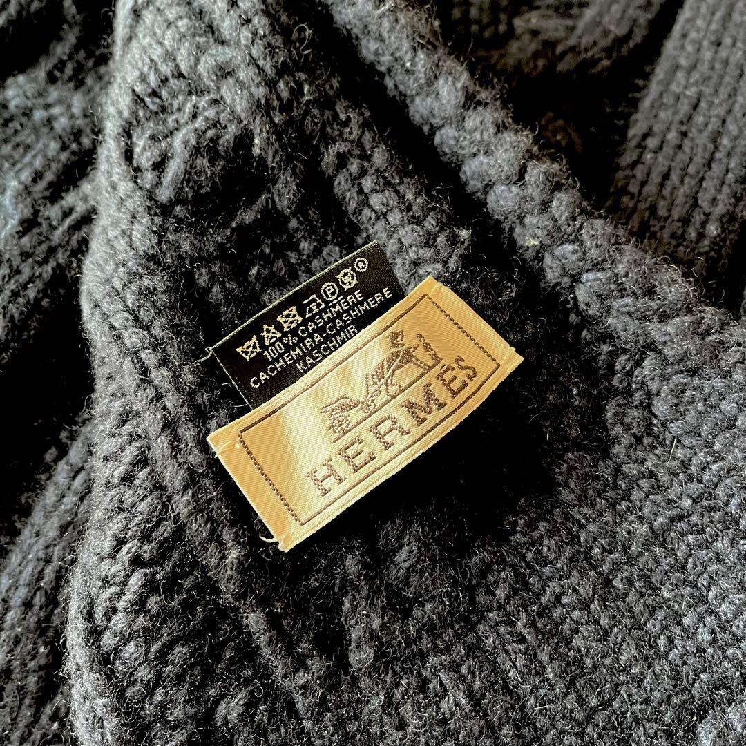 HERMES エルメス ⭐︎ シェーヌダンクル マフラー ニットマフラー