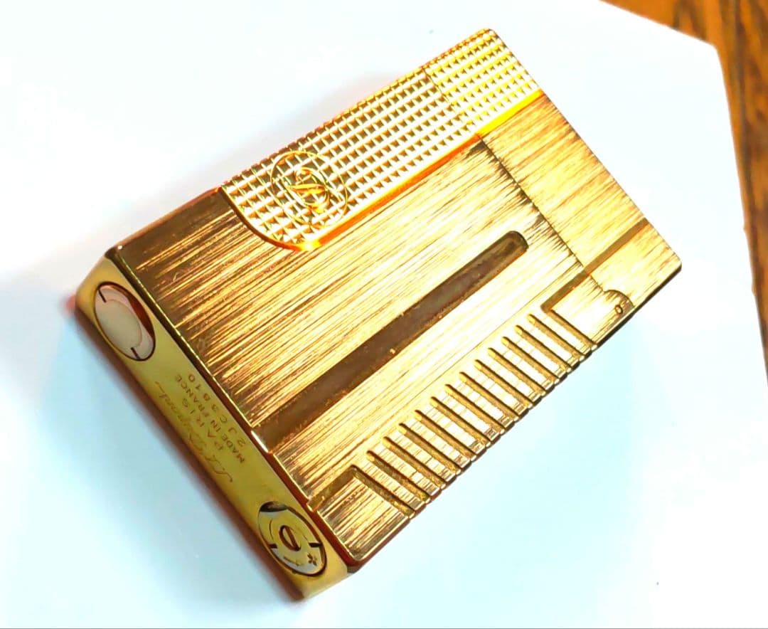 Chapado en Laton ガスライター ゴールド新品 - メルカリ