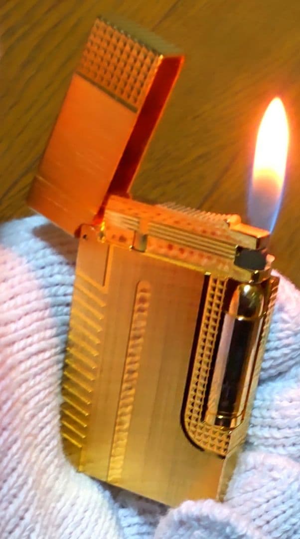 Chapado en Laton ガスライター ゴールド新品 - メルカリ