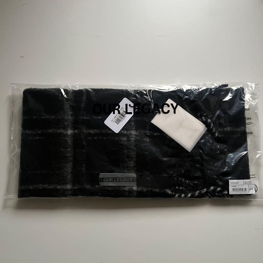 モーガン 着用】OUR LEGACY 24AW マフラー新品未開封 - メルカリ