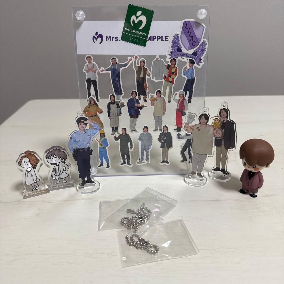 Mrs. GREEN APPLE ライラック アクリルスタンドセット - メルカリ