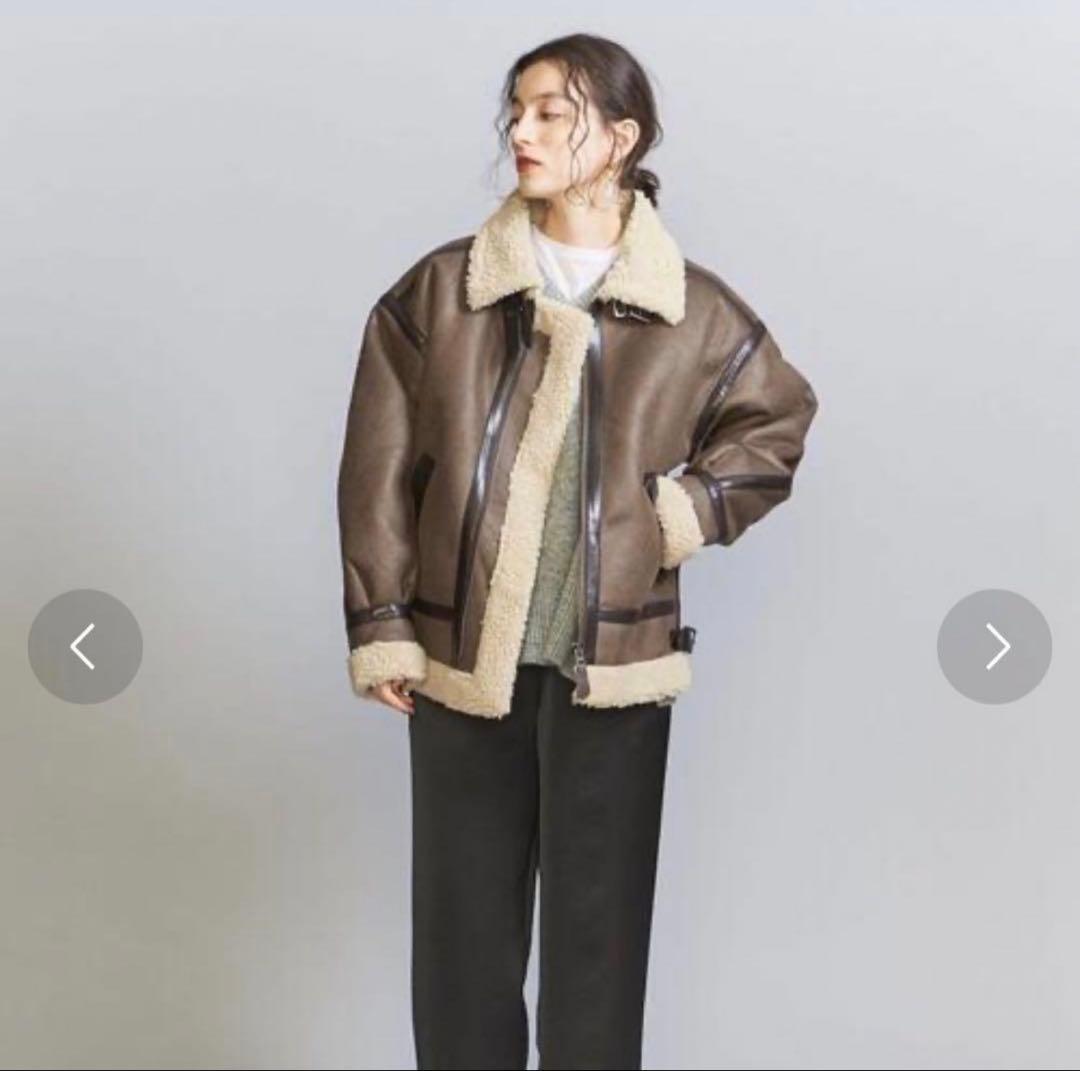 【美品】ALPHA INDUSTRIES B-3 フェイクムートン ジャケット MOUTON B-3 ｜アルファ インダストリーズ