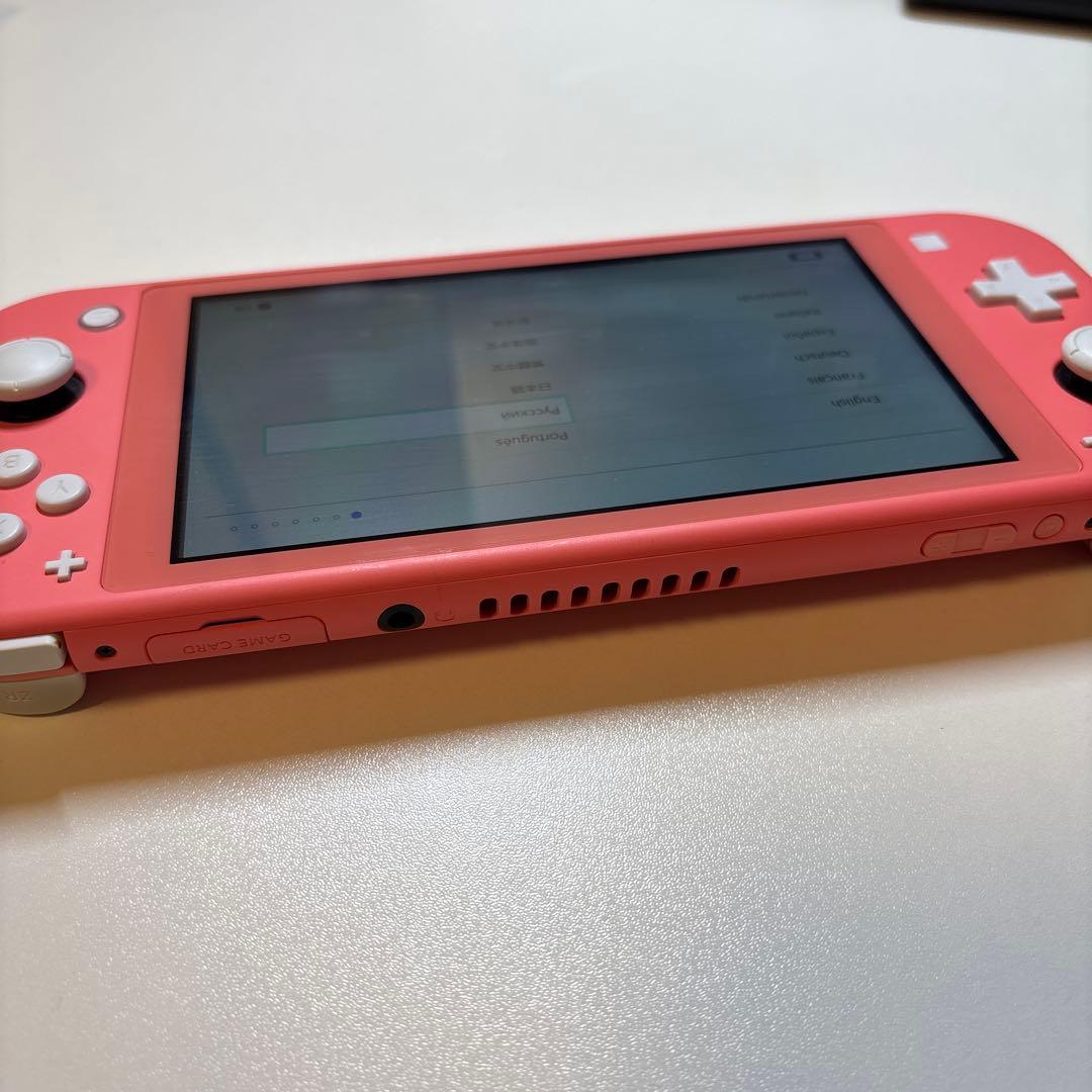 Nintendo Switch Lite ピンク コーラル 本体 中古 - メルカリ