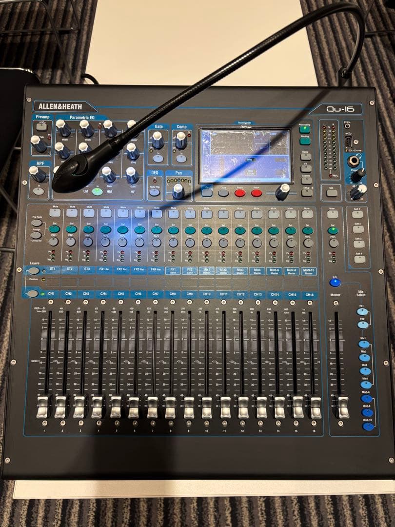 ALLEN & HEATH Qu-16C/純正キャリーバッグ/純正ミキサーライト オールインワン・コンパクトデジタルミキサー「Allen＆Heath / QU-16C