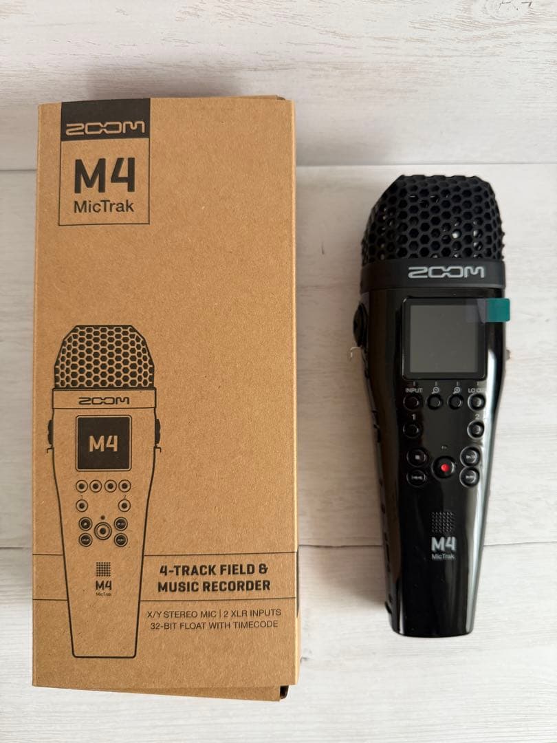 【新品同様】ZOOM M4 MicTrak 4トラック フィールド＆レコーダー ZOOM M4 MicTrak 新品｜フジヤカメラ