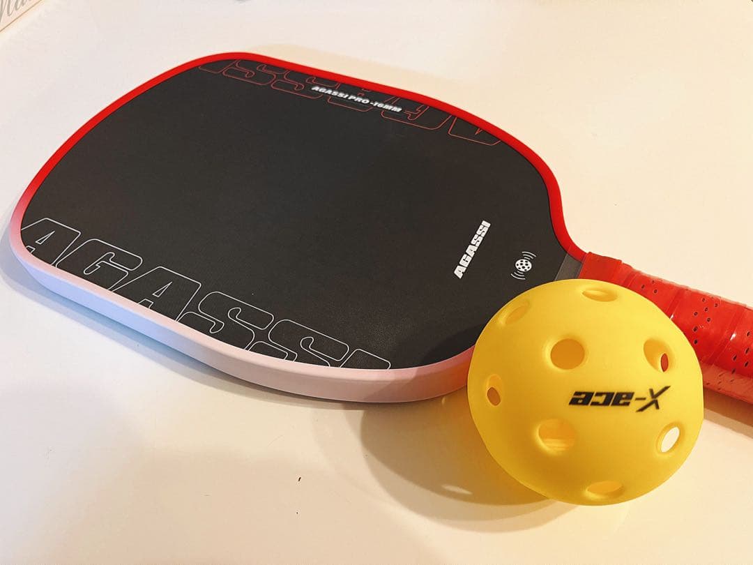 ピックルボール パドル AGASSI PRO ボールセット T700 2 - メルカリ