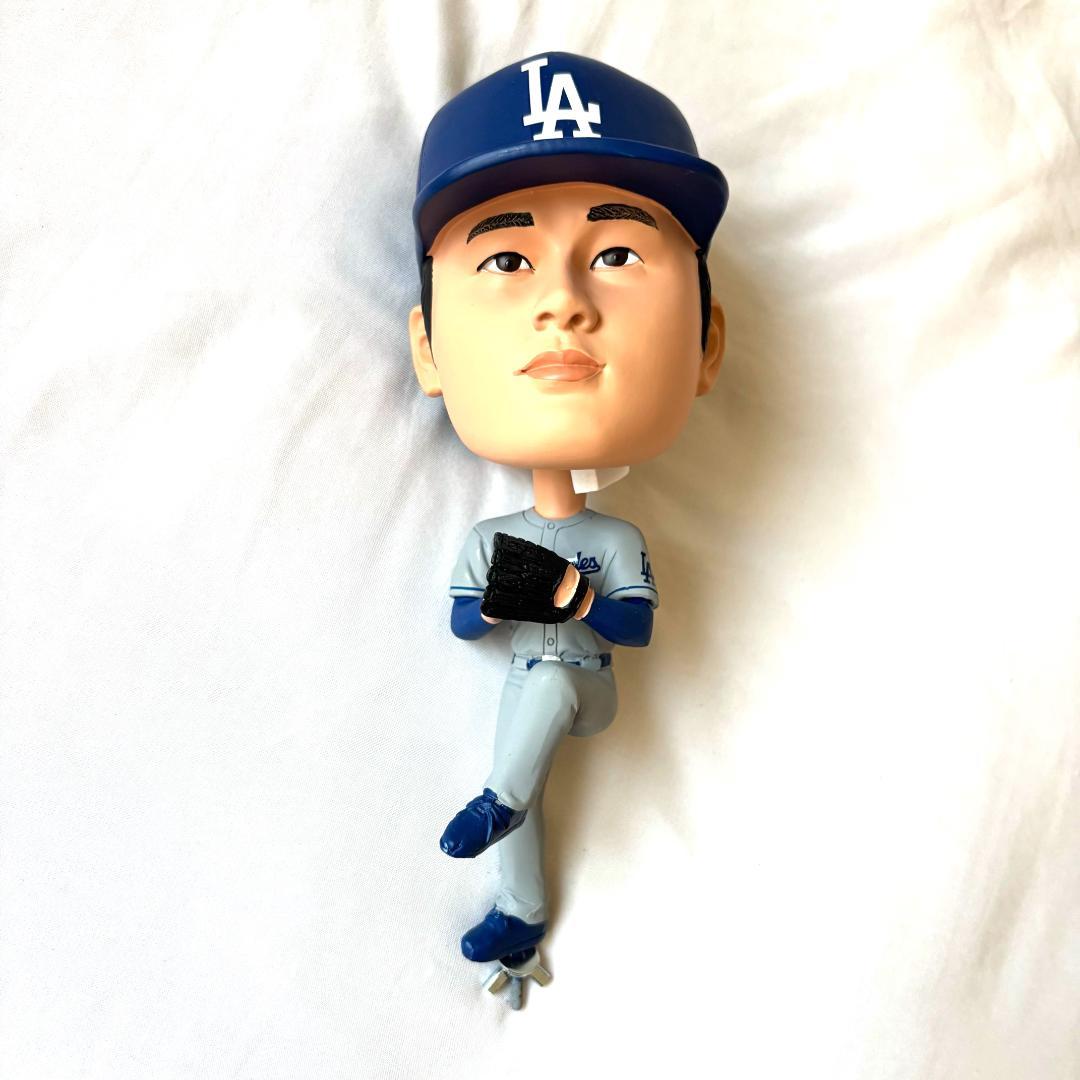 1万体限定】大谷翔平 10.5 ドジャース バブルヘッド人形 ブルー
