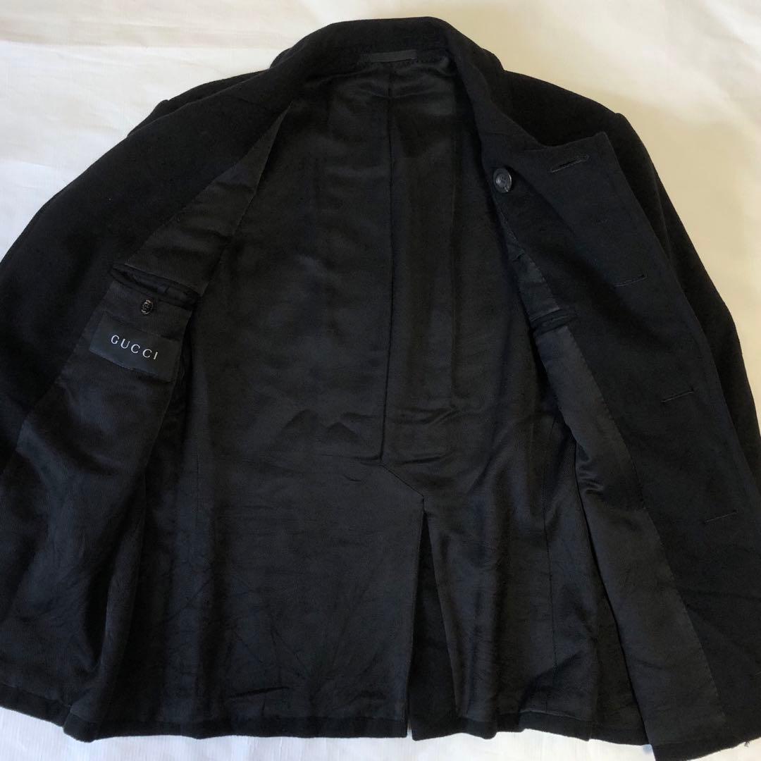 GUCCI by tom ford ウール Pコート ブラック archive - メルカリ