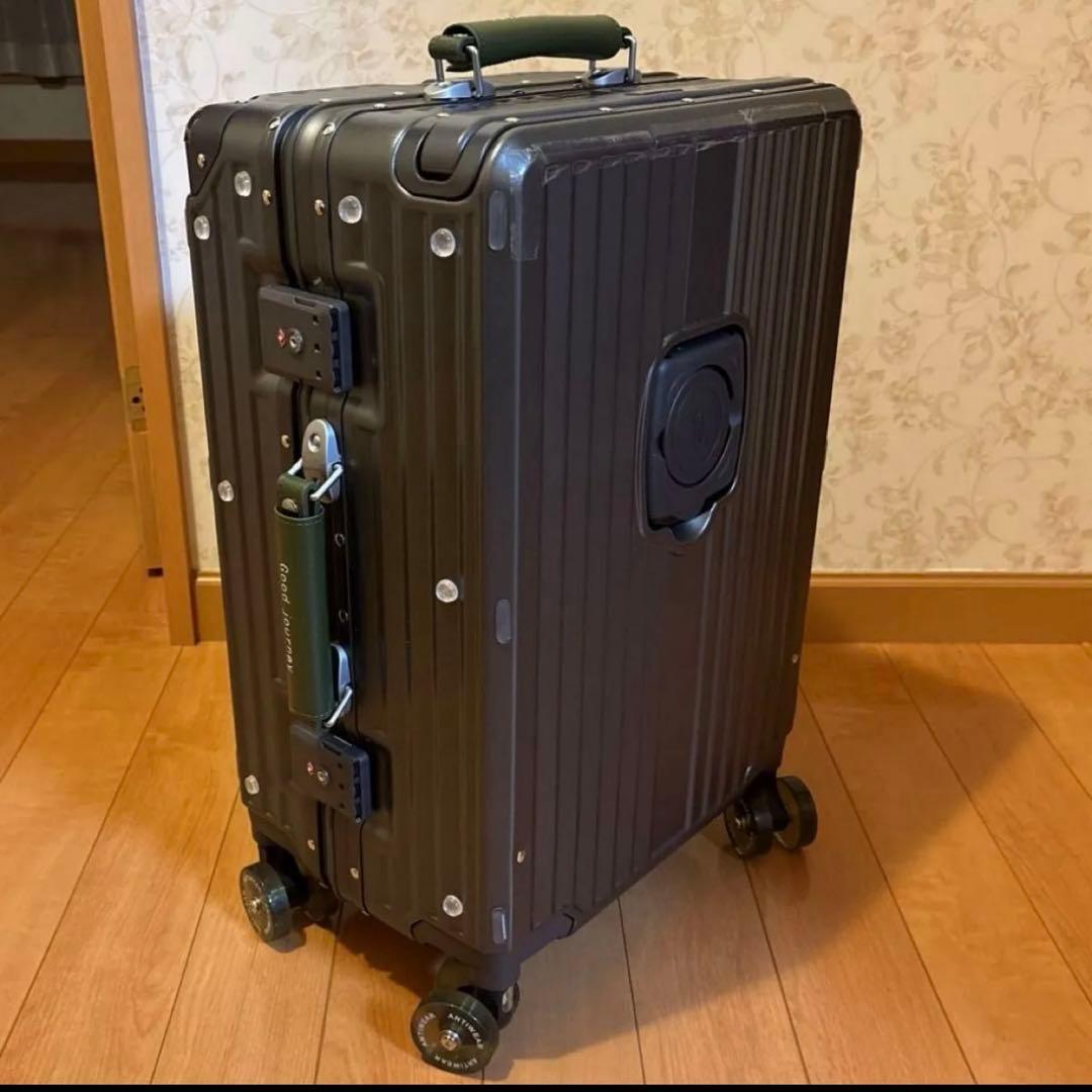 kpldol 未使用、新品　機内持ち込み　20インチ 中型　TSAロック付き Amazon | [KPLDOL] スーツケース片開き＋フロントオープン キャリー