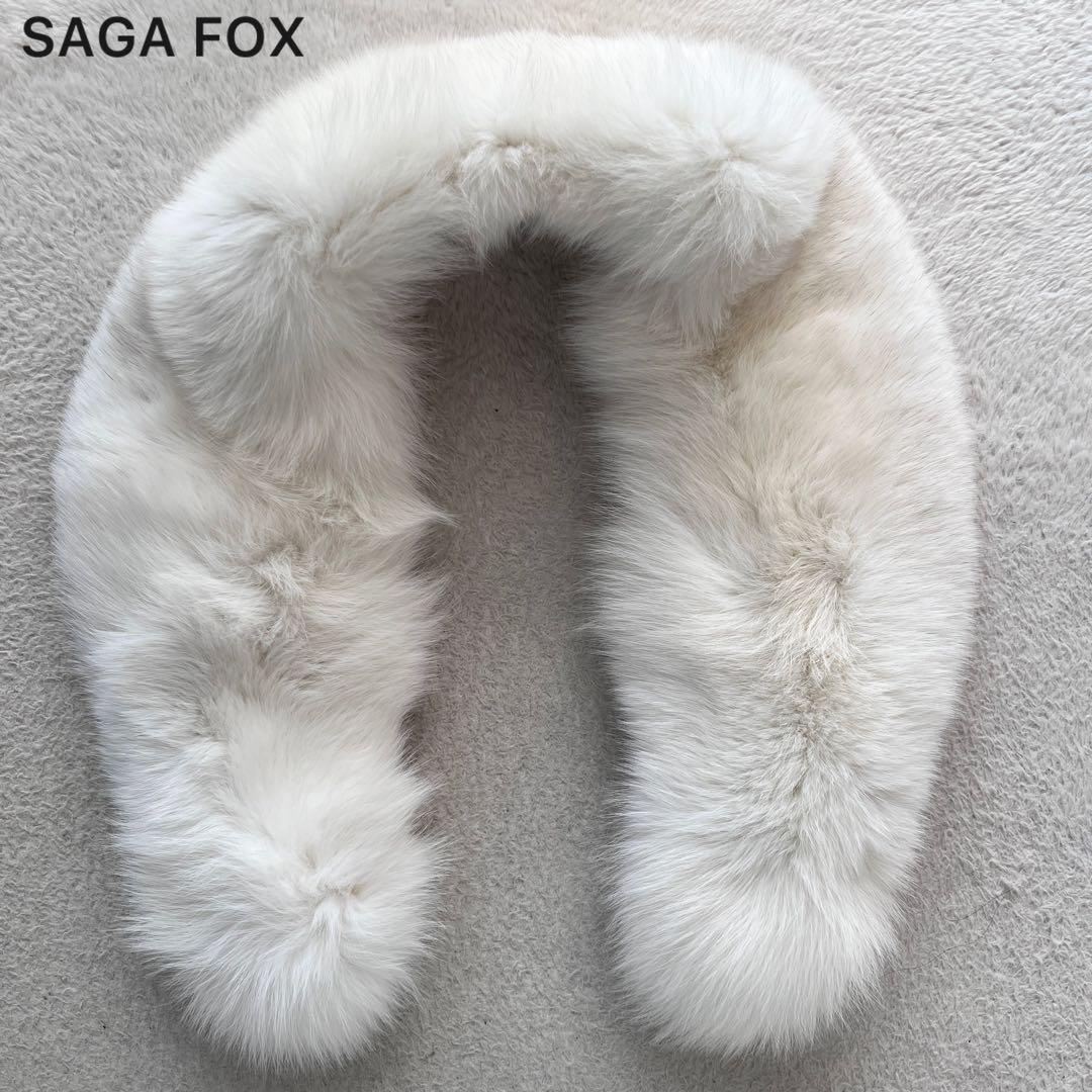 M✨SAGA FOX サガフォックス フォックスファー ストール 大判