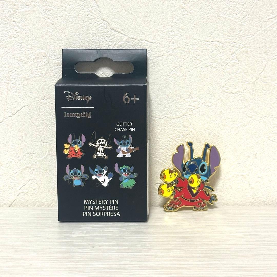 ラウンジフライ Loungeflyスティッチ ミステリーピン ピンバッジ