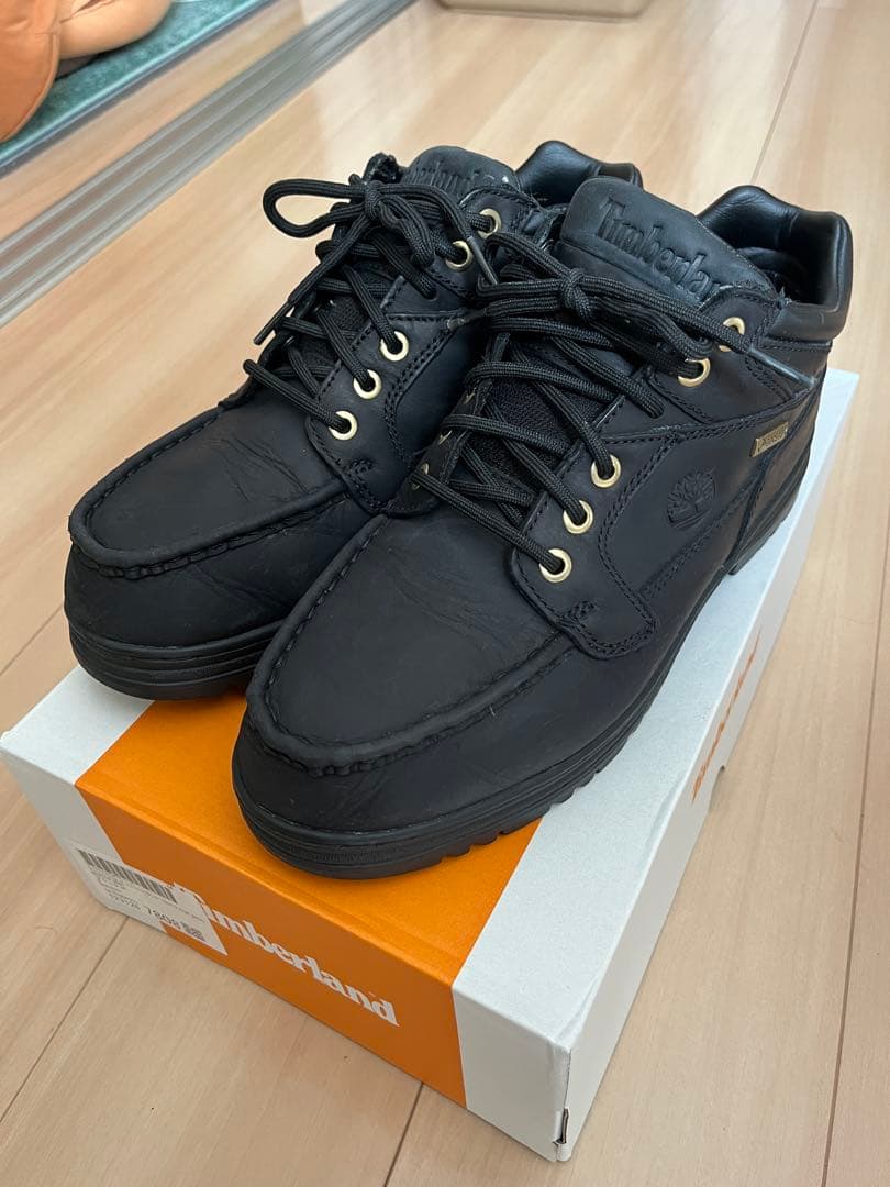 ティンバーランド MOC TOE MID 9 モックトゥ ブラック 27cm