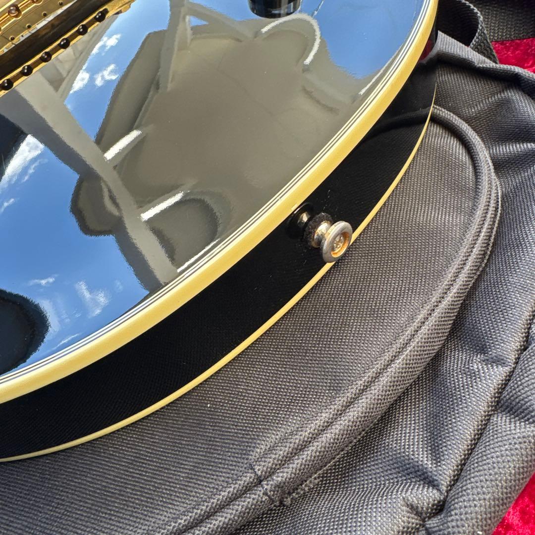 美品 メンテ済 Epiphone Les Paul CUSTOM Ebony