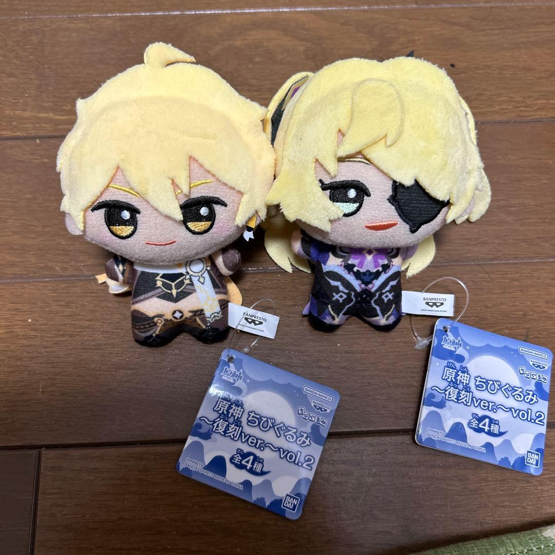 原神 ちびぐるみ 復刻ver. vol.2 旅人 空 フィッシュル - メルカリ