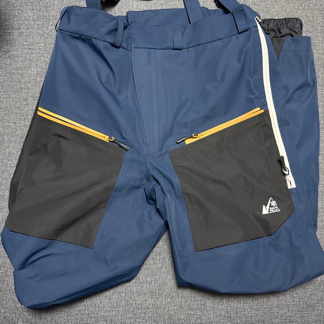 空*郎様 スノーピーク 3レイヤー グラフェンパンツ ビブパンツ Gore-Te