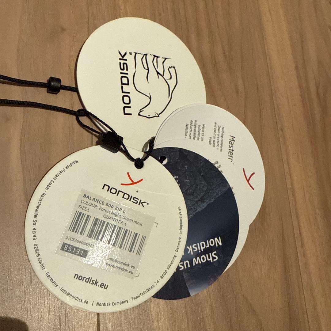 定価 8.9万 ノルディスク 寝袋 シュラフ balance 600 zip L - メルカリ