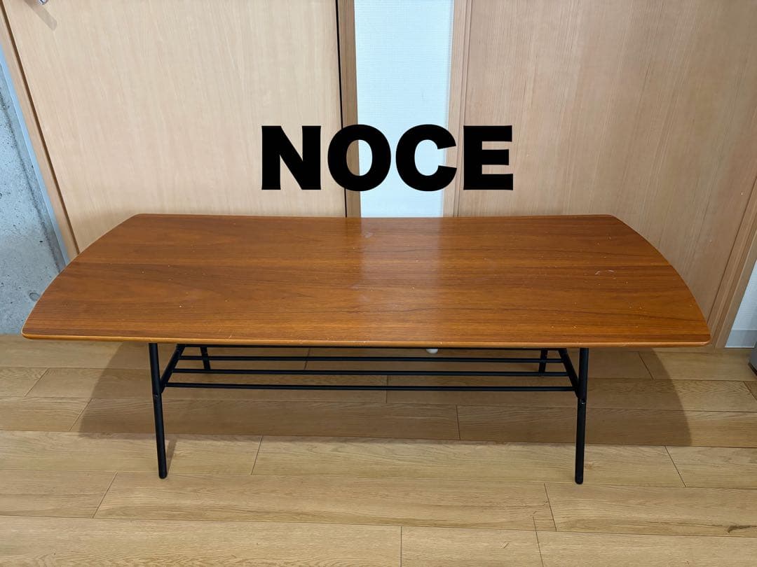 ノーチェ　ウォールナット　アイアン　ローテーブル　センターテーブル　NOCE センターテーブルBF6901【送料無料】 ウォールナット | NOCEノーチェ