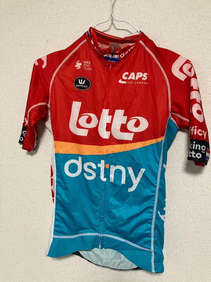 選手支給品】Lotto Israel サイクルジャージ 2点セット - メルカリ