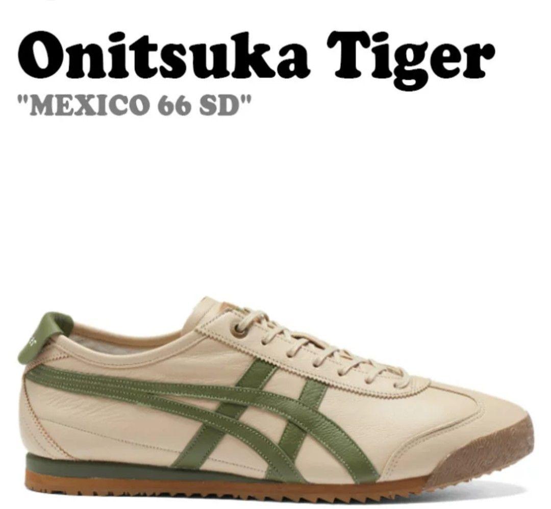 オニツカタイガー スニーカー MEXICO 66 SD ベージュ グリーン - メルカリ