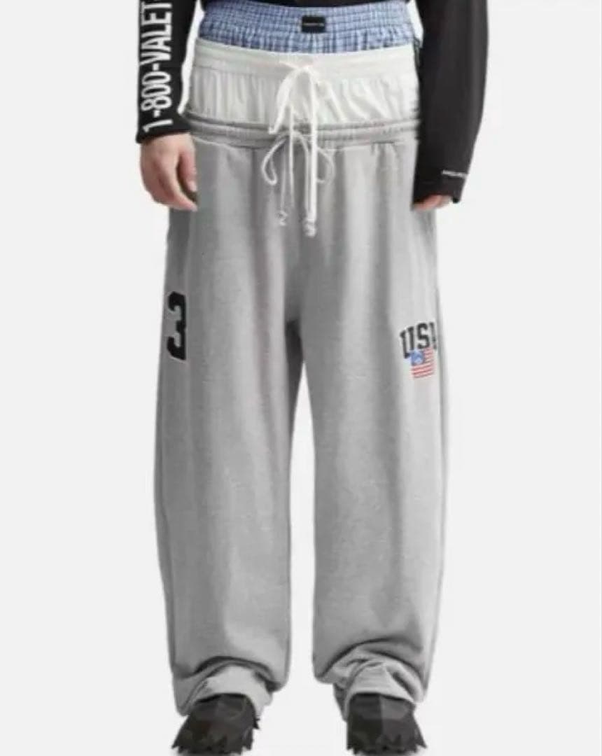 Project GR 3 layered sweat pants GR S - メルカリ