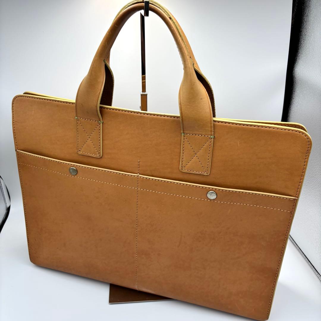 ポールスミス オールレザー 本革 ブリーフケース ビジネスバッグ