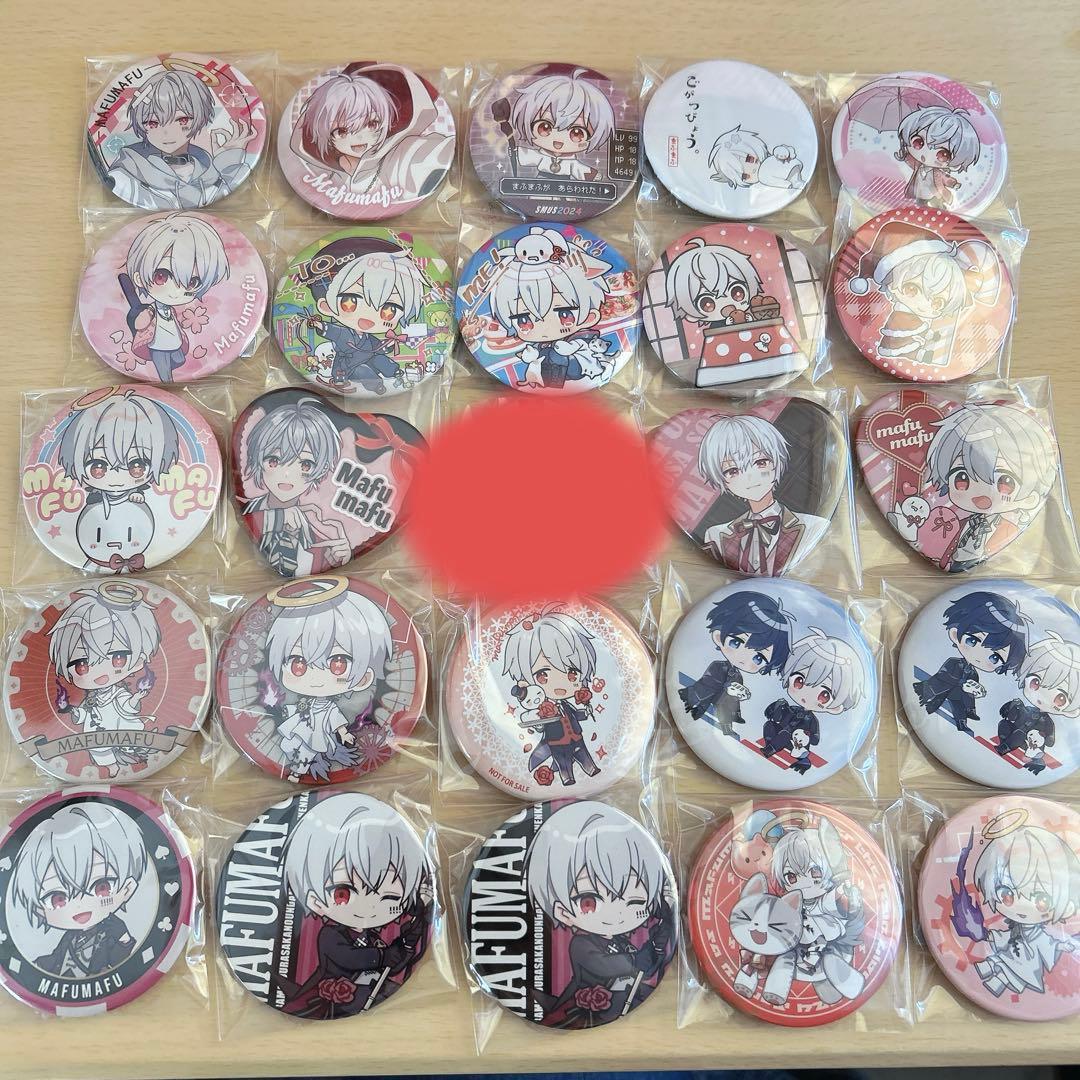 まふまふ 缶バッジ まとめ売りバレンタイン そらまふうらさか そまうさ