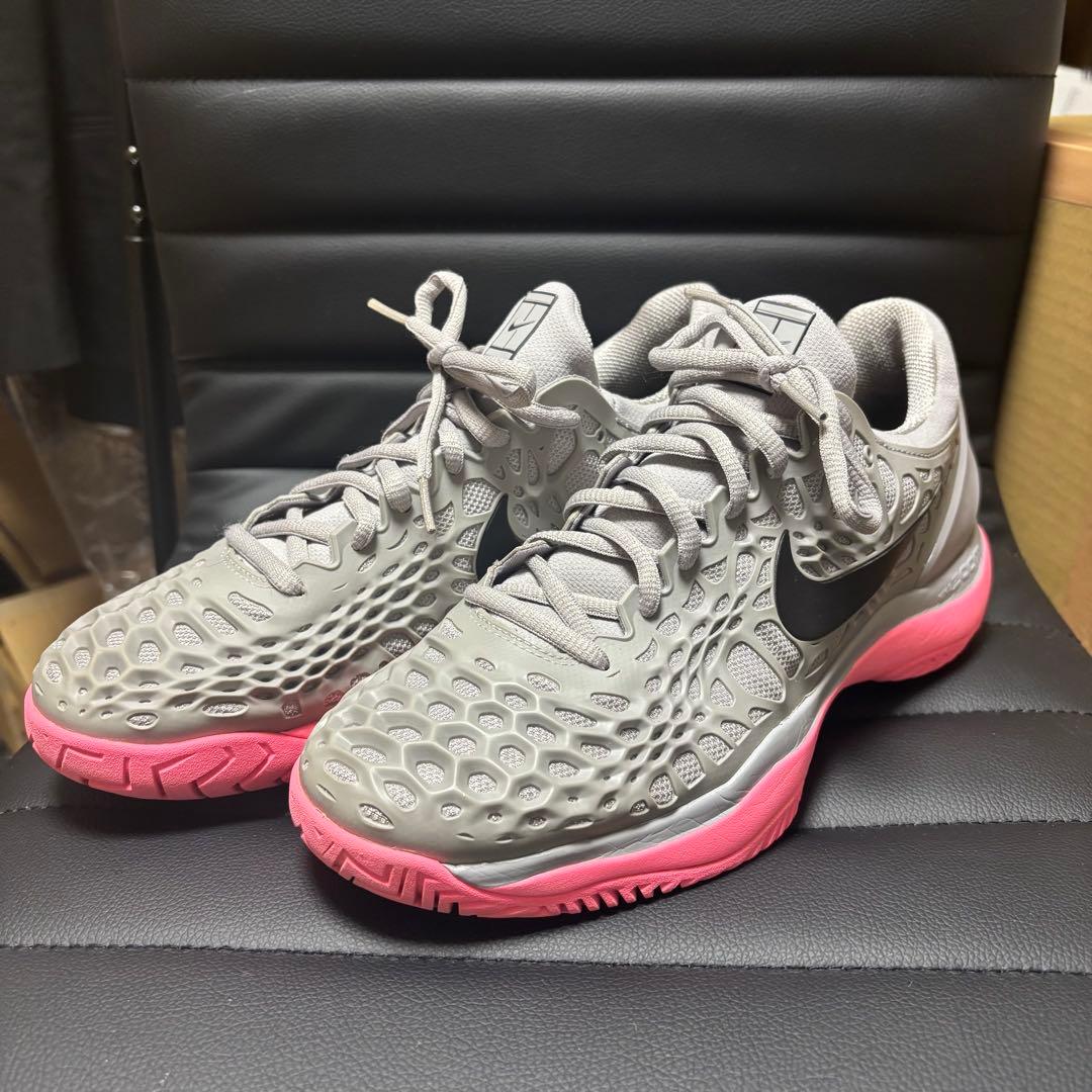 NIKE テニスシューズ エアズーム ケージ 3 ナダル 26cm