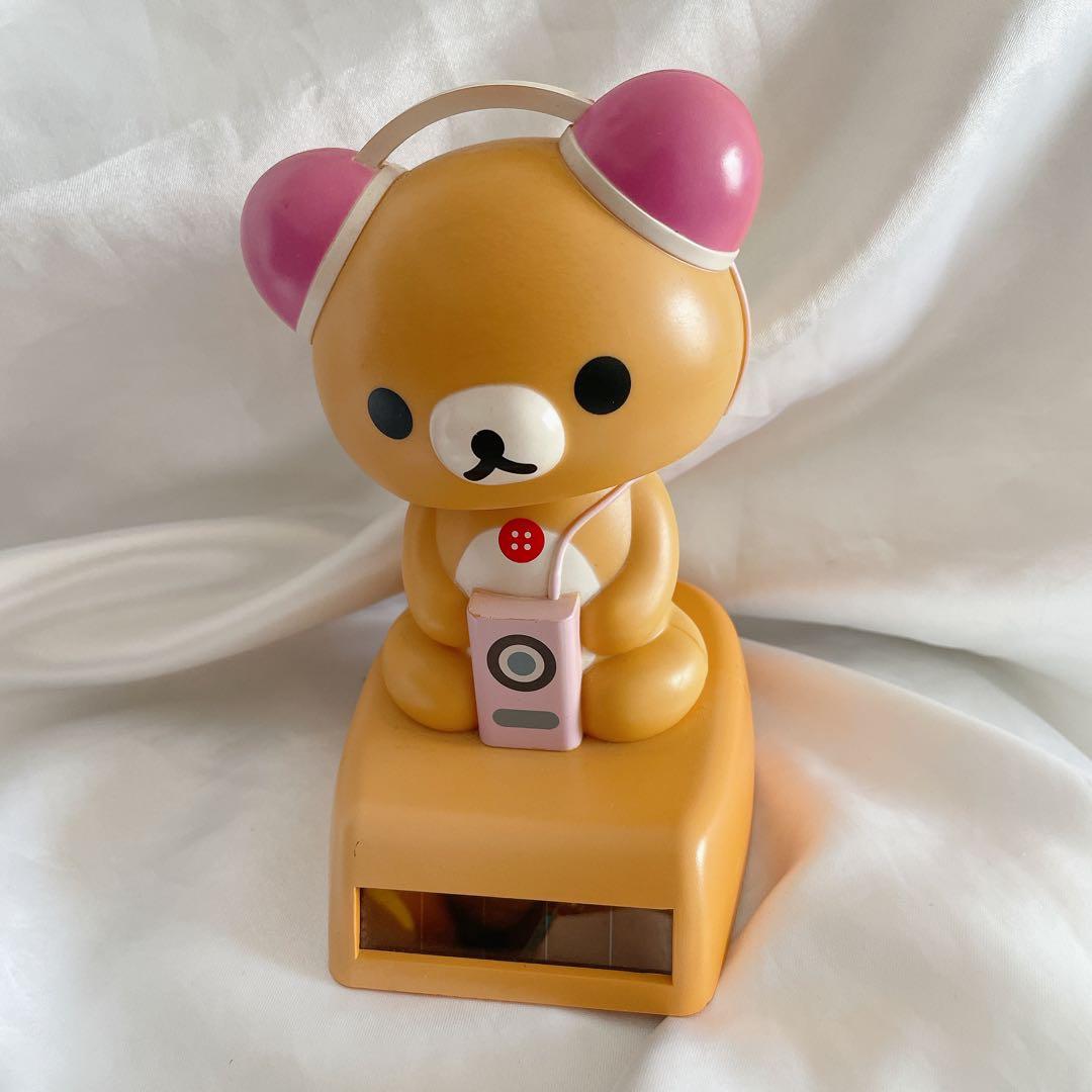 コリラックマ ソーラーマスコット 首振りサンエックス マスコット 平成