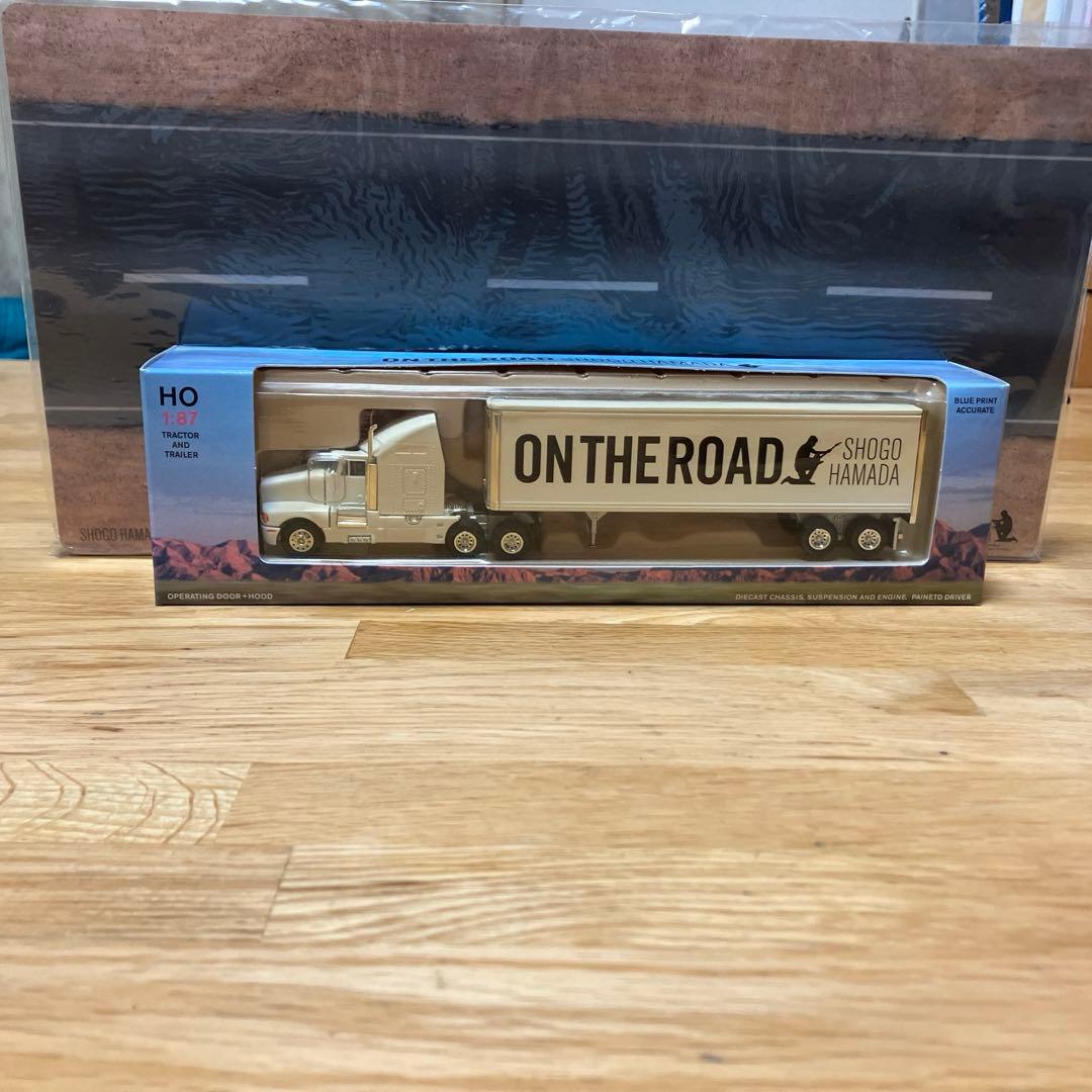 未開封　浜田省吾 浜田島　トレーラー付きトラック➕マウスパッド ◇長野その2～浜田省吾ツアー初日の長野ビッグハット」A1342-2