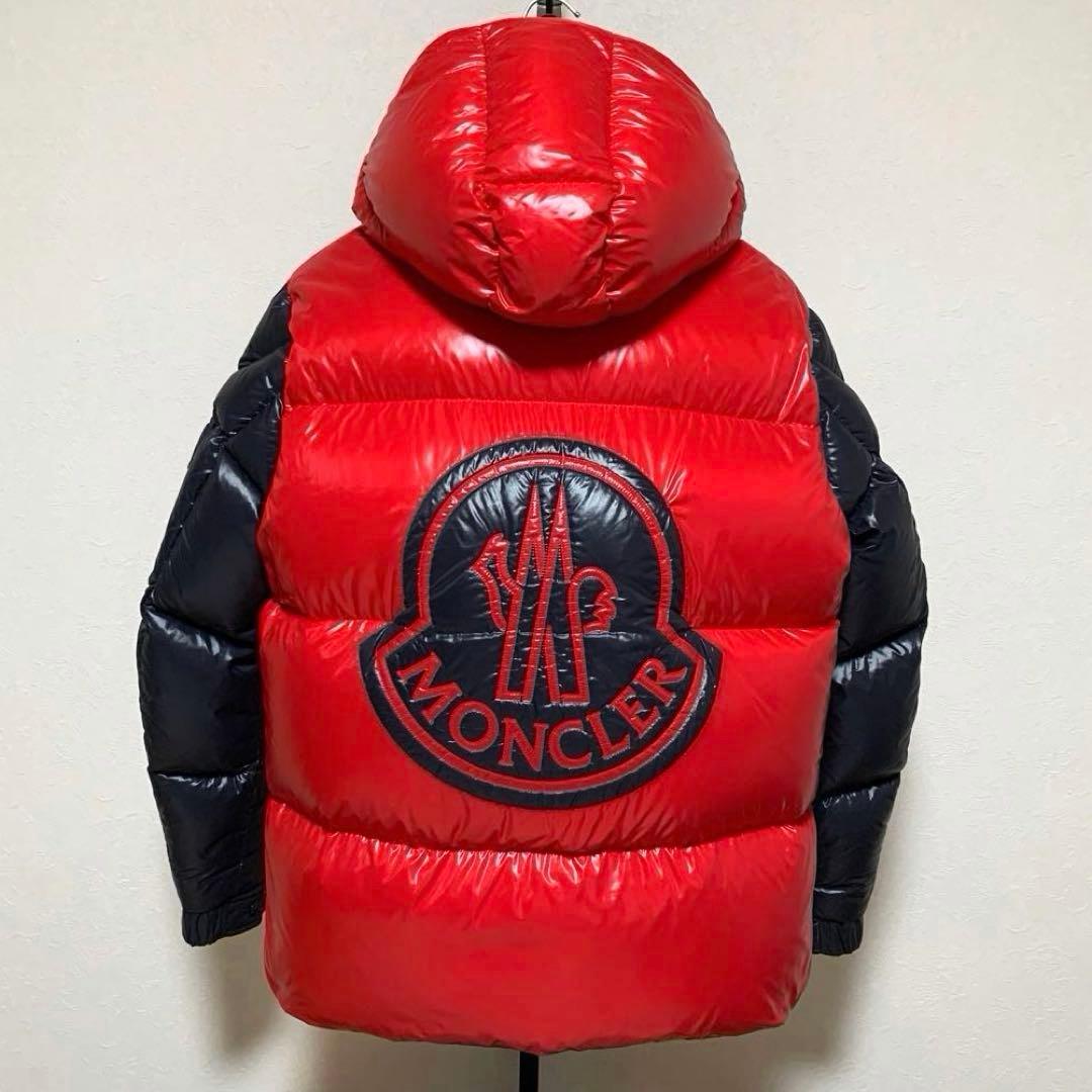 〔極美品〕モンクレール　 VION サイズ3 レッド　国内正規品　5D175 MONCLER（モンクレール） 【並行輸入品】モンクレール ダウン
