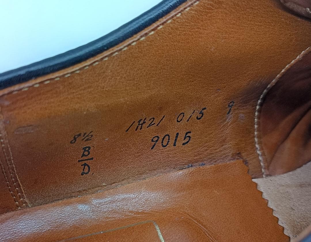 オールデン 9015 コードバン 8.5D バーガンディ Alden