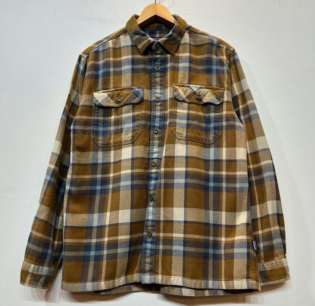 【Patagonia】パタゴニア フィヨルド フランネルシャツ 53947 美品 Men's XS ブラウン系】 Patagonia ( パタゴニア ) フィヨルド