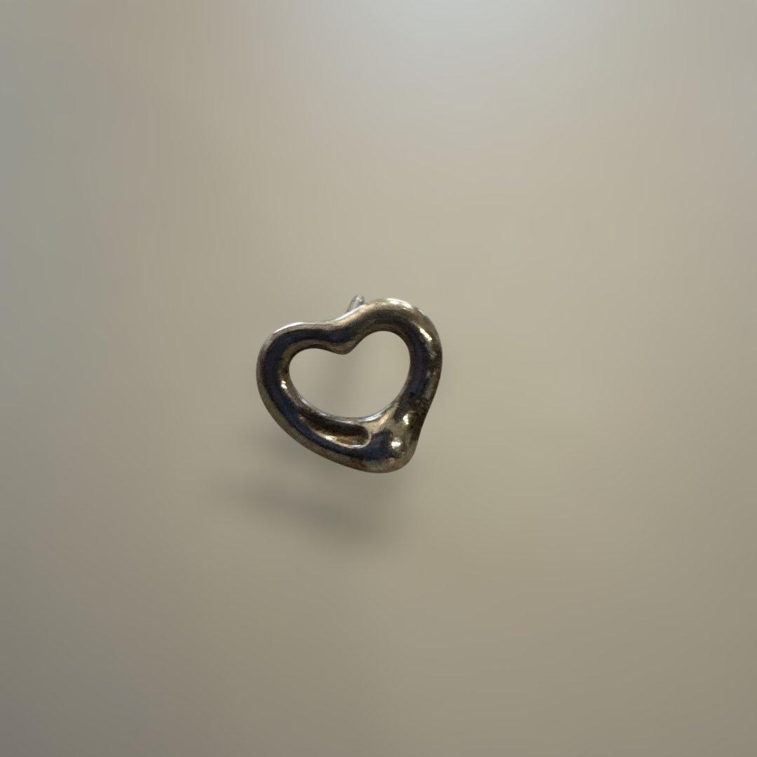 Tiffany シルバー925 ハート型ピアス(片耳 - メルカリ