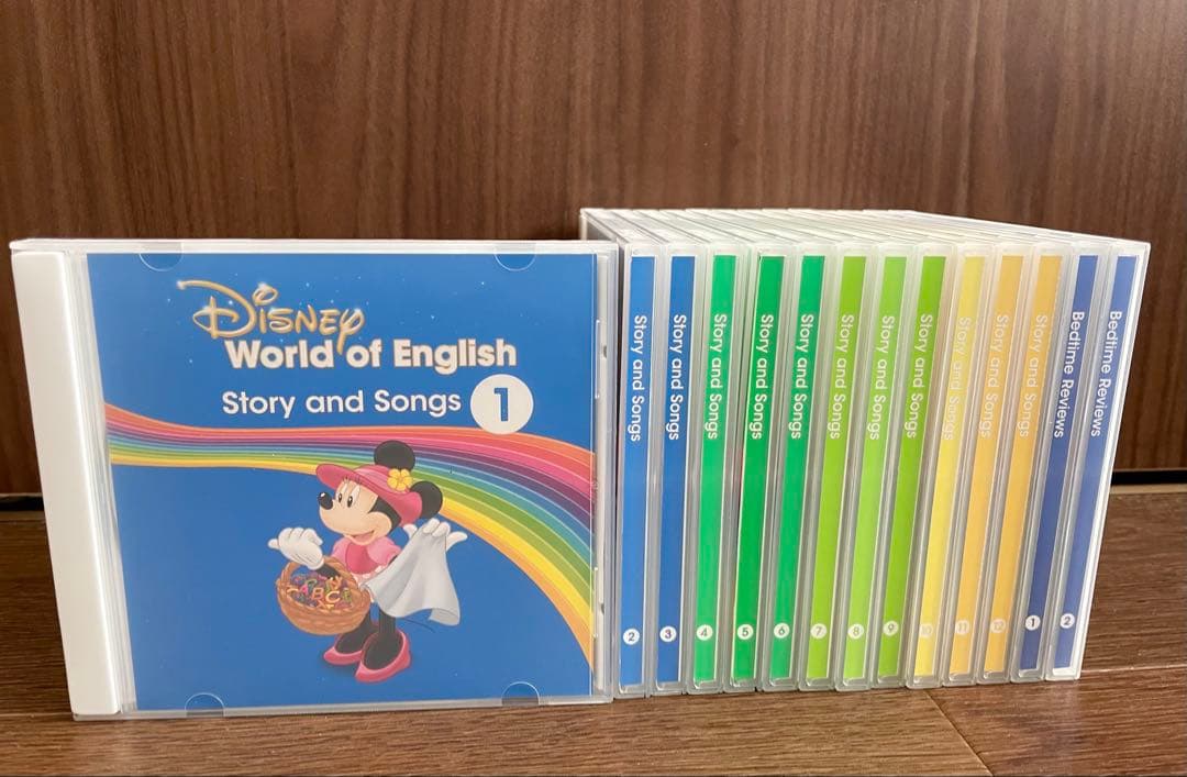 美品】DWE ストーリー＆ソングス CD ディズニー 英語 - メルカリ
