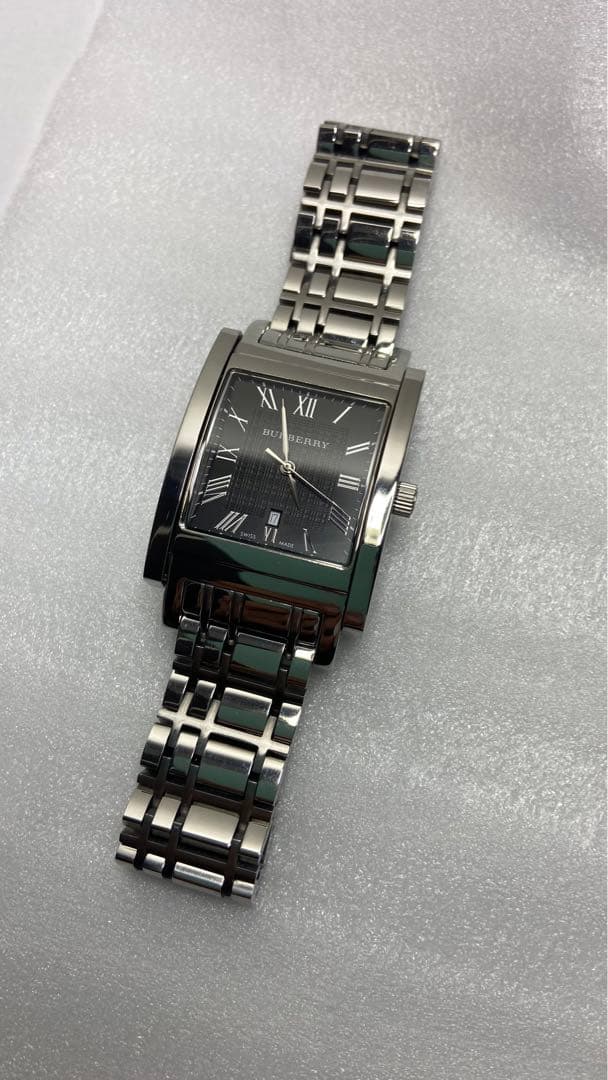 稼働 Burberry バーバリー メンズ クオーツ腕時計 電池新品 - メルカリ