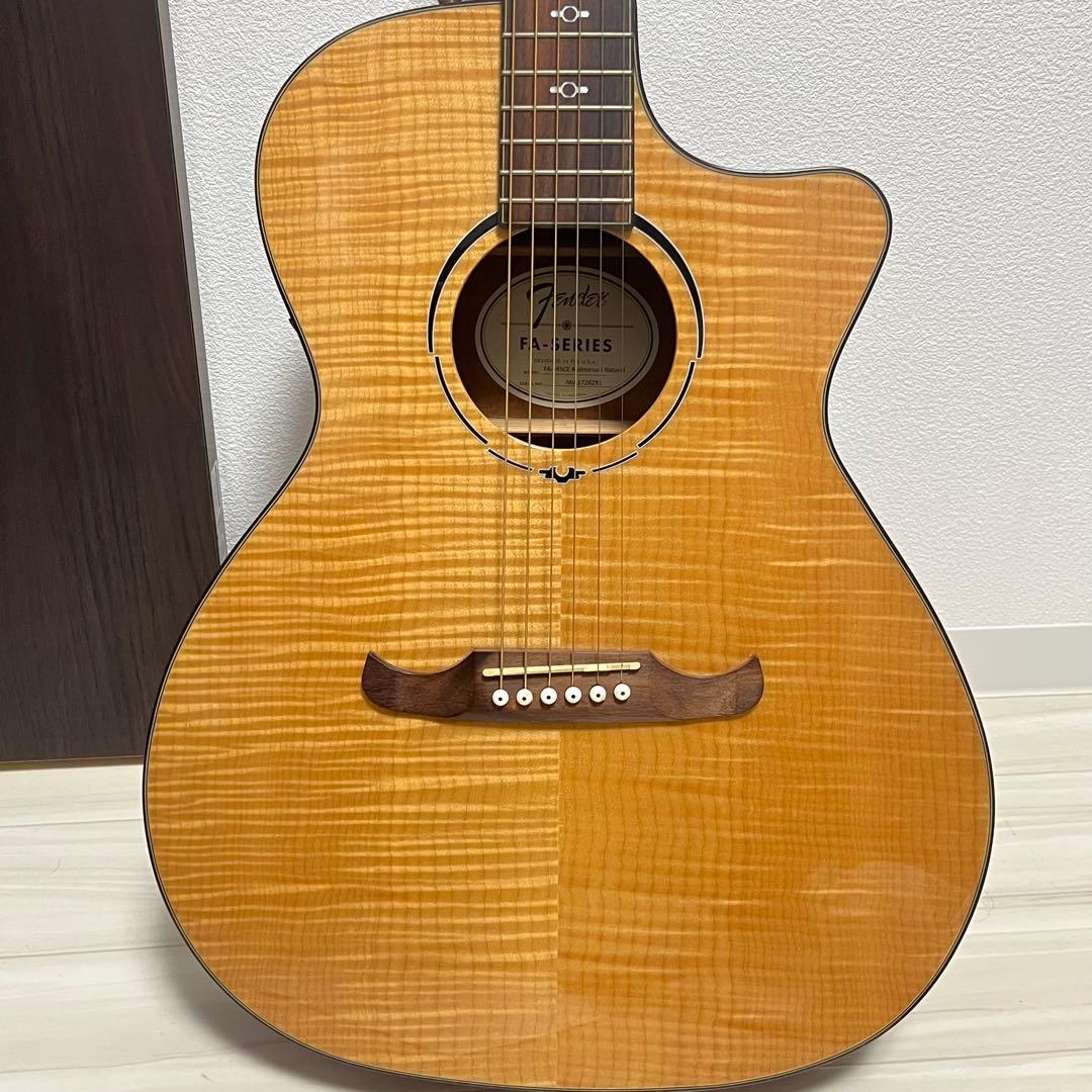 Fender FA-SERIES 345 エレアコ Amazon.com: Fender FA-345CE Auditorium Cutaway Acoustic Guitar