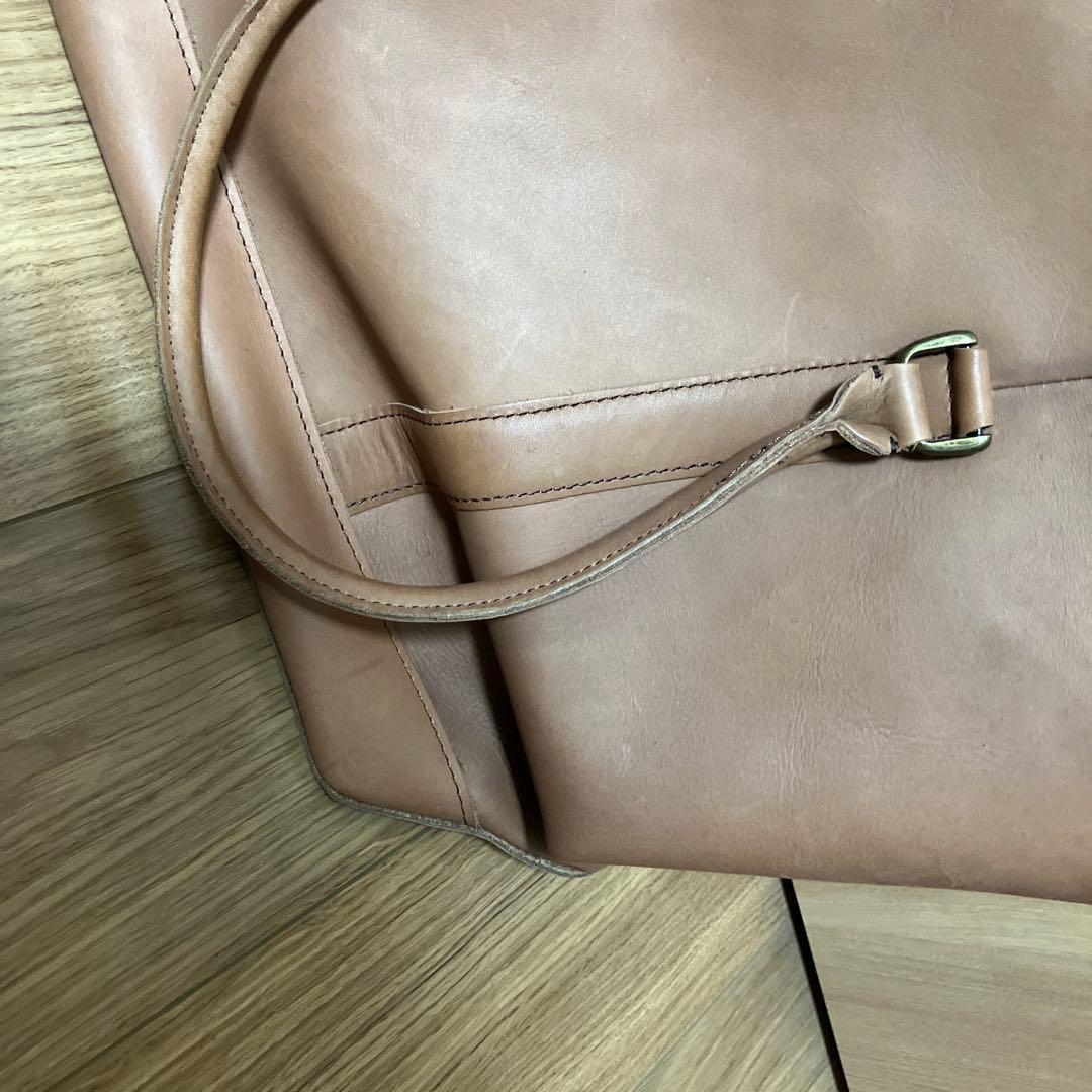 L.L.Bean レザートートバッグ　ほぼ未使用