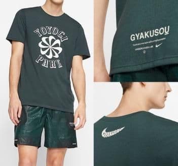 S ナイキ GYAKUSOU Tシャツ ランニング アンダーカバー 代々木公園