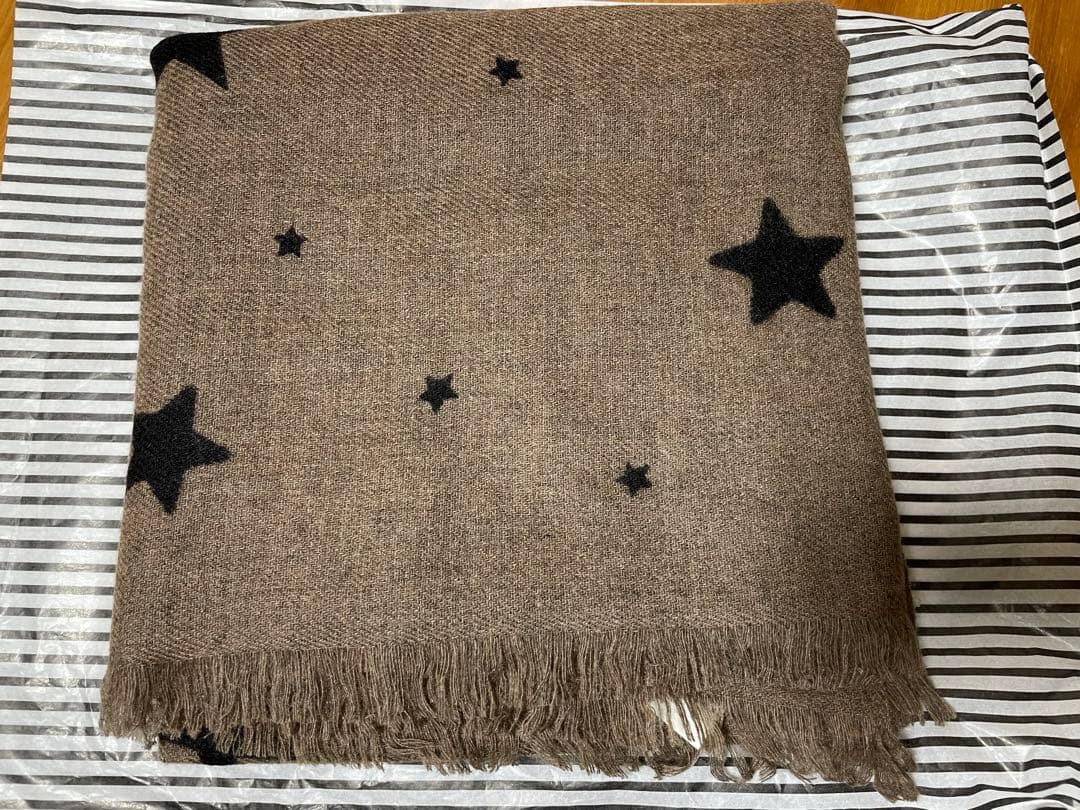 未使用】ドゥーズィエムクラス douce gloire ストール ブラウン - メルカリ