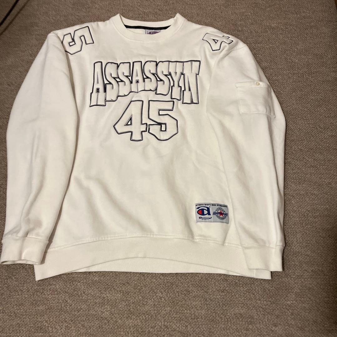 初期 00s assassyn jeanz スウェット 麻神 中古・古着通販】ASSASSYN JEANZ (アサシンジーンズ) クルーネック