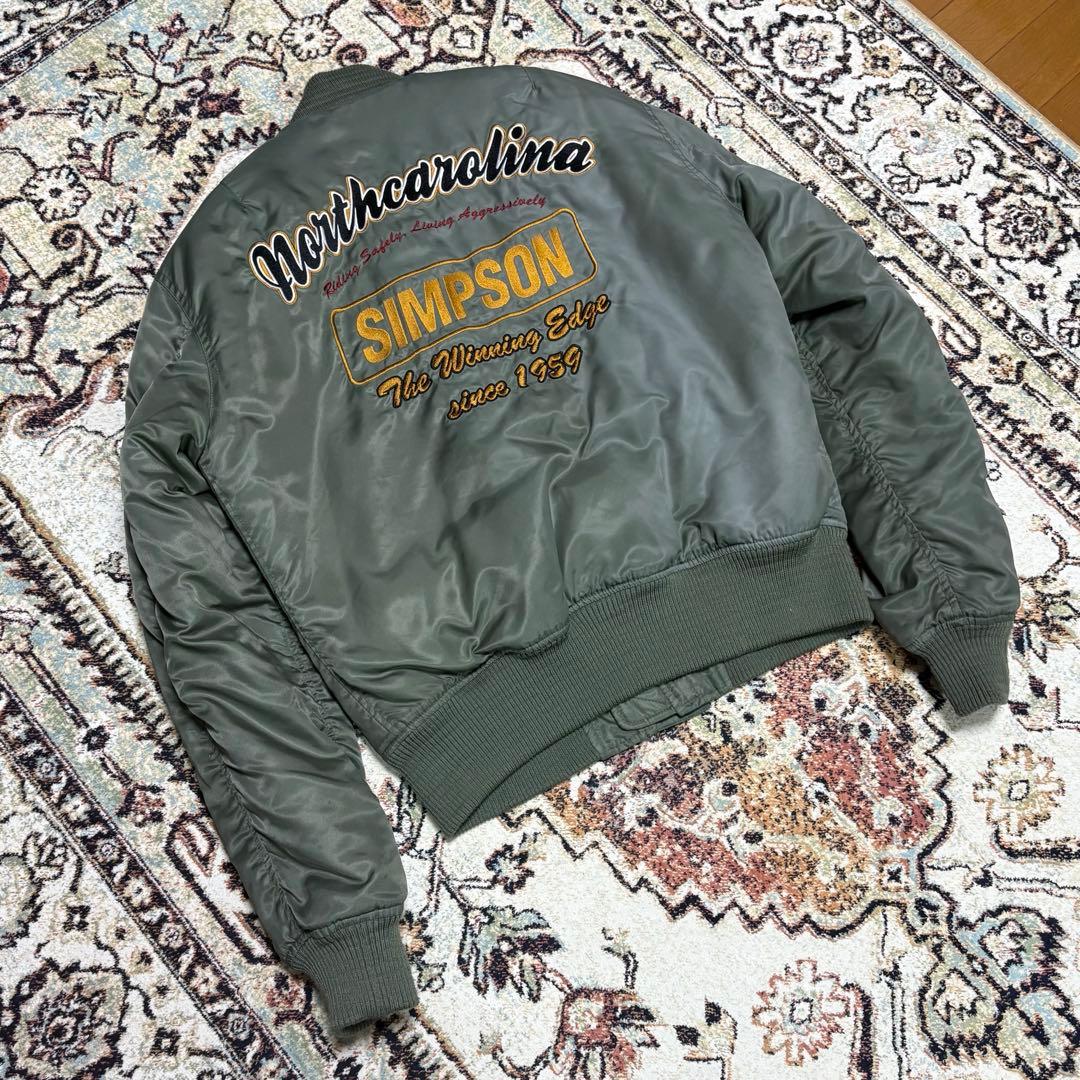 SIMPSON MA-1ジャケット M シンプソン - メルカリ