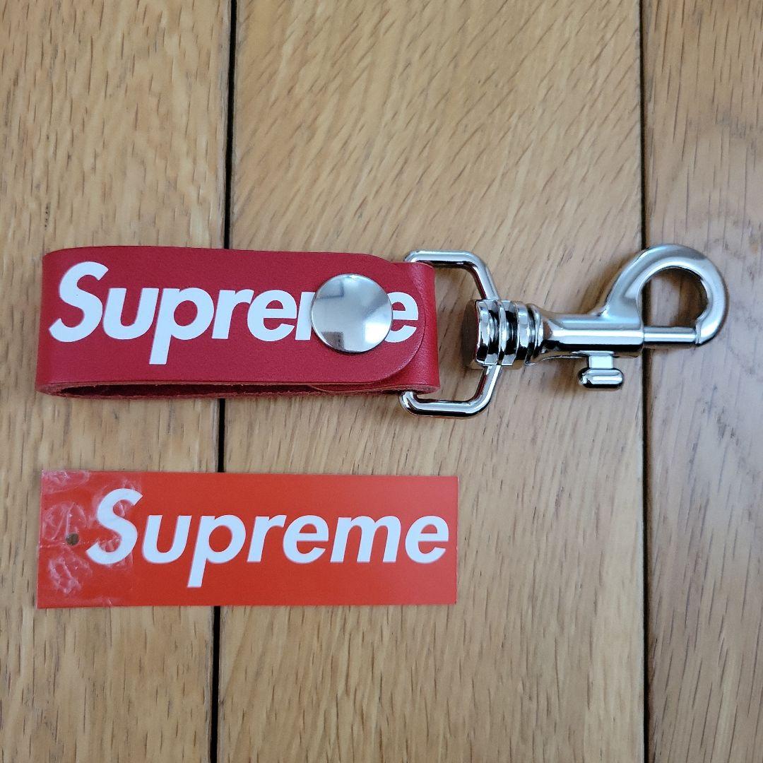 小物 Supreme Leather Key Loop Red Supreme Leather Key Loop Red - SS21 - US
