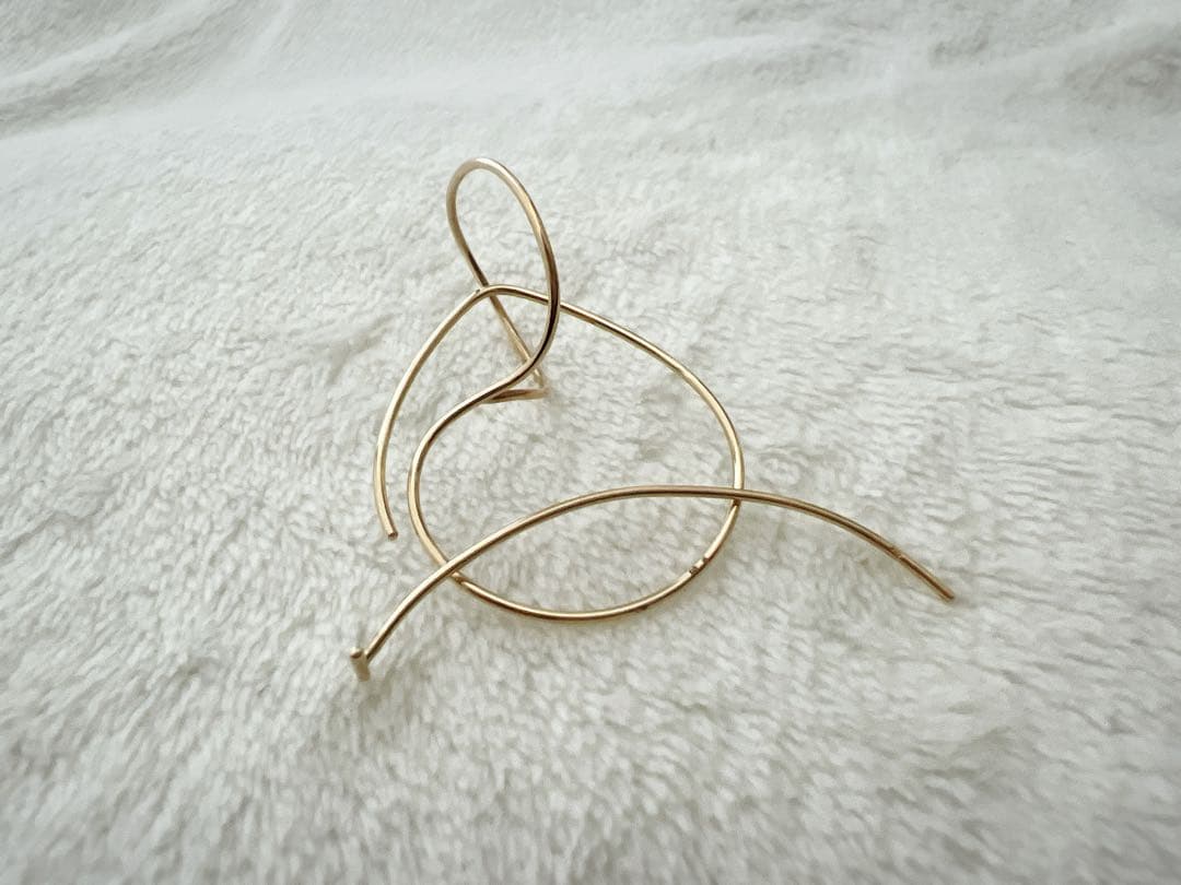 〈Hirotaka〉フープ &アローピアス2点セット DUNE フープ ピアス