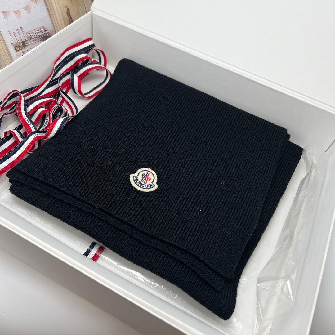 断捨離中 様専用✨極美品✨MONCLERモンクレール ウールマフラー220×28