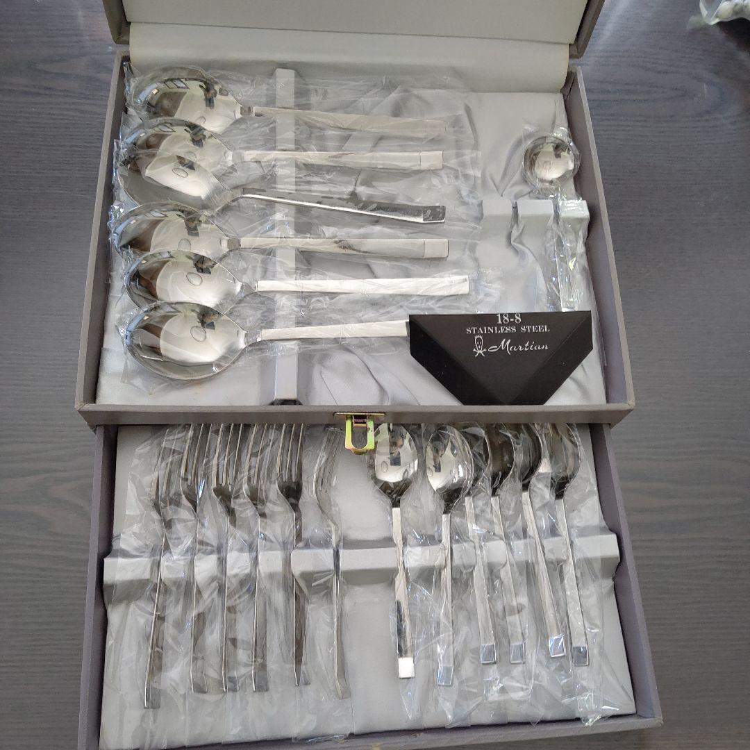 マーシャン カトラリーセット 19本 18-8ステンレス - メルカリ