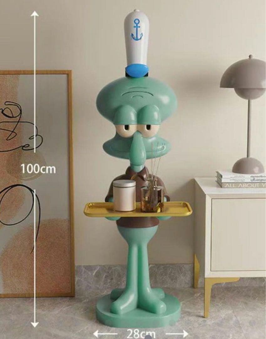 スポンジボブ　イカルゴ　置き物　オブジェ スポンジボブ イカルゴ 置き物 オブジェ - メルカリ